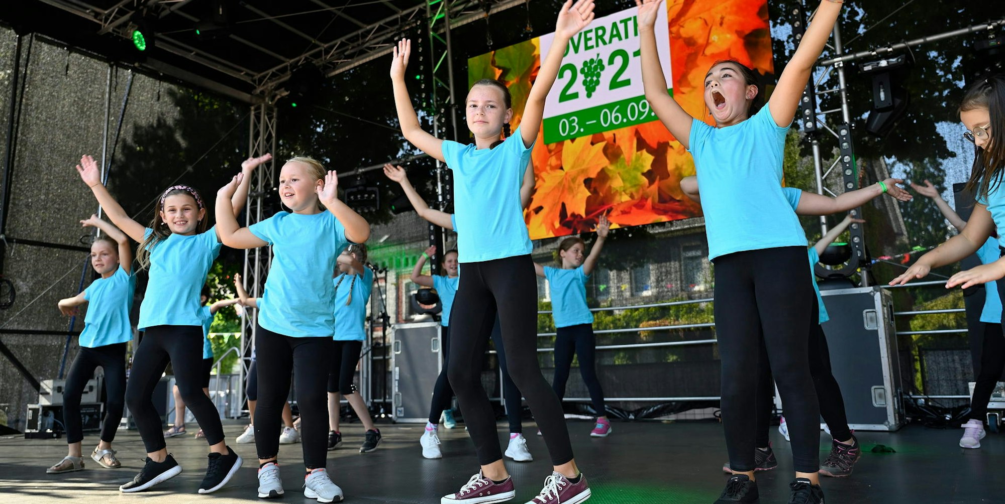 Overath Stadtfest Zumba Kids