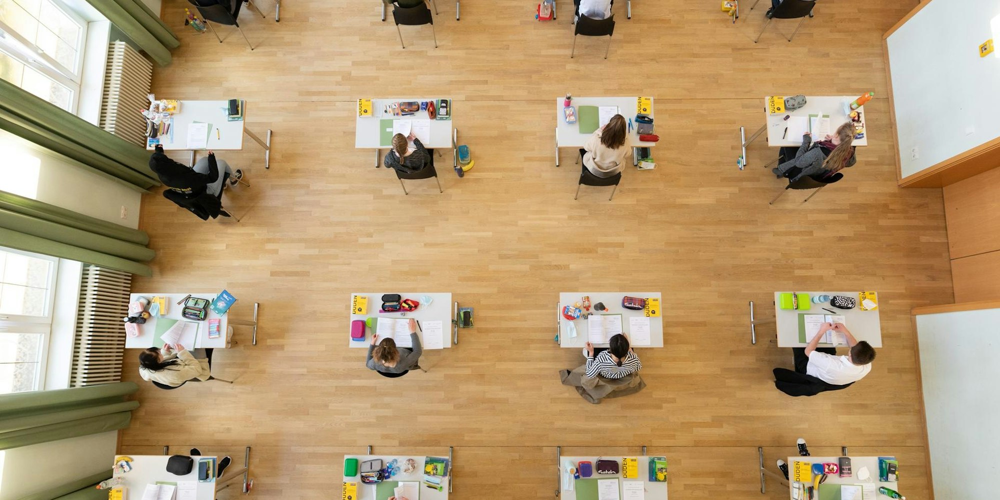 Abiturprüfung Symbolbild