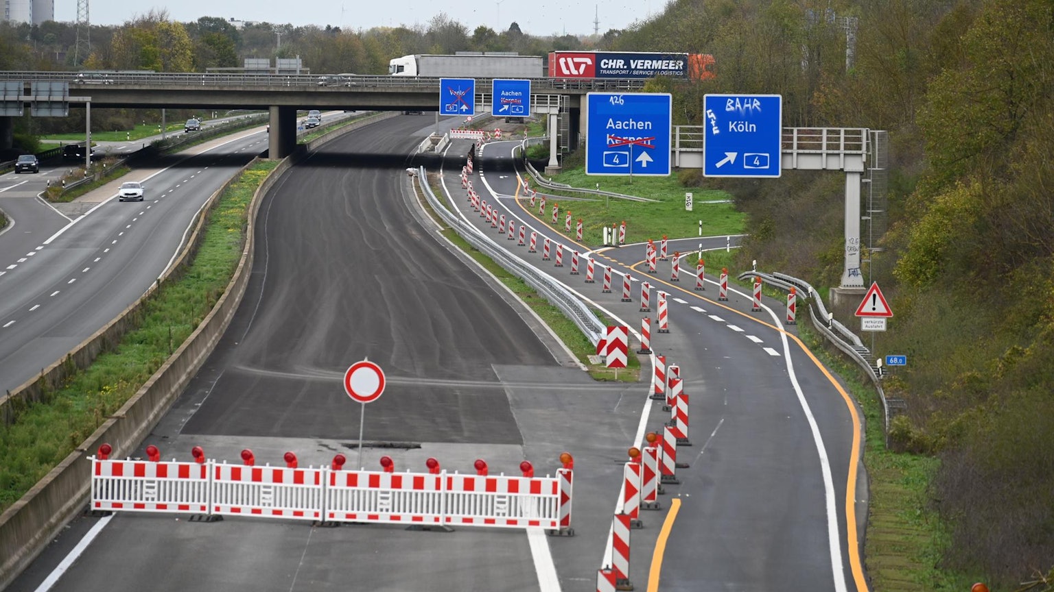 Update A61: Abfahrt Kerpen