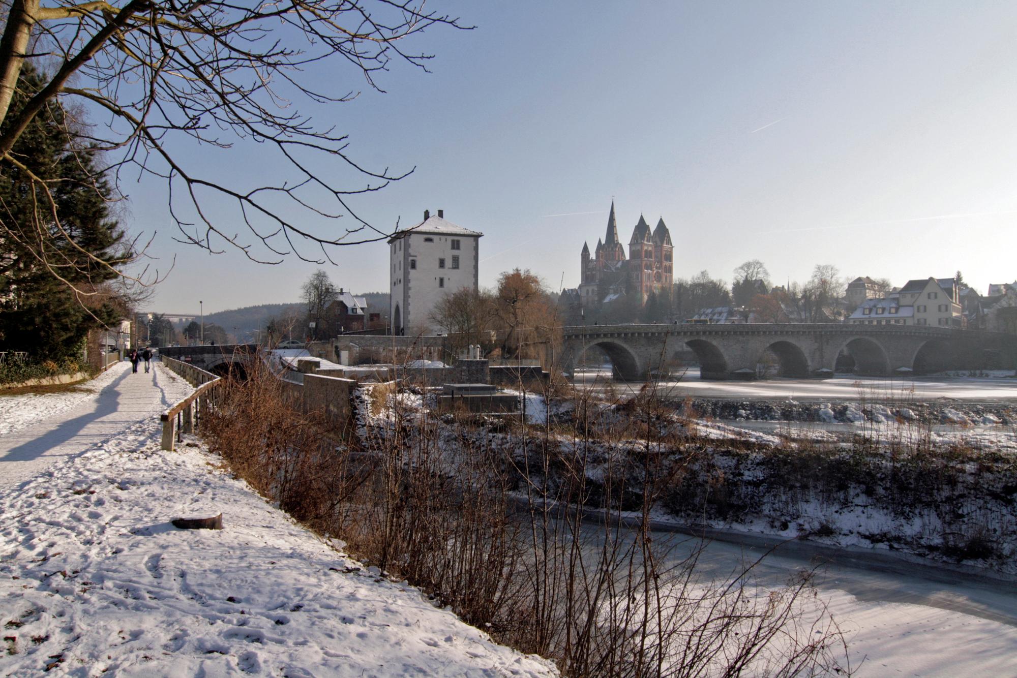 Winterlandschaft Lahnufer1