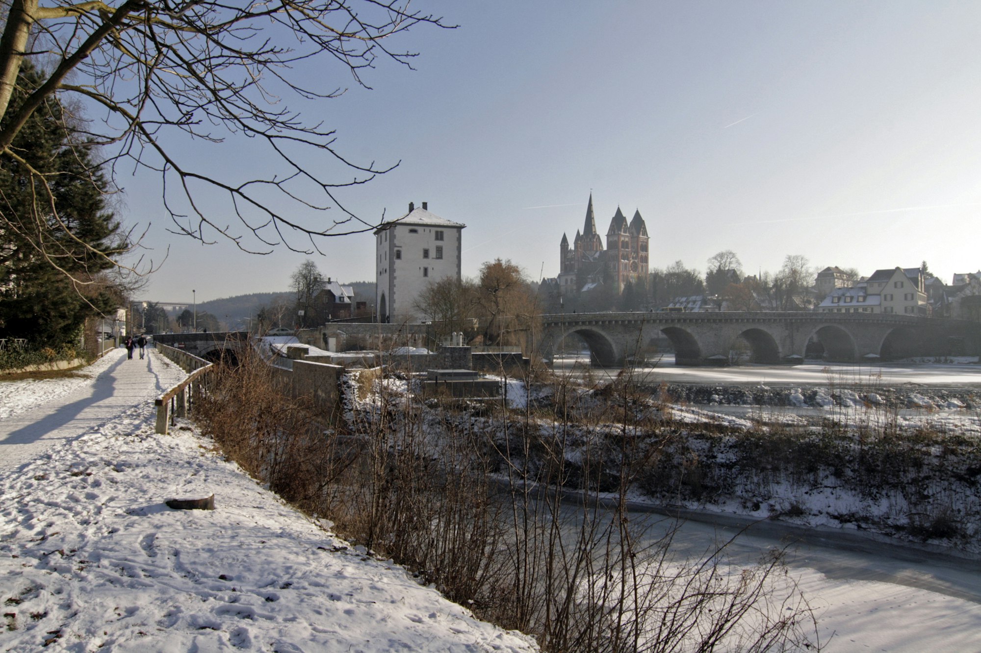 Winterlandschaft Lahnufer1