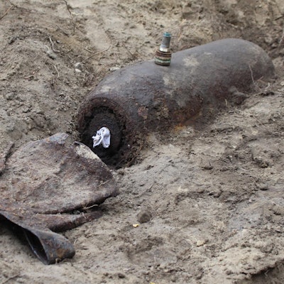 Bombenfund Symbolbild