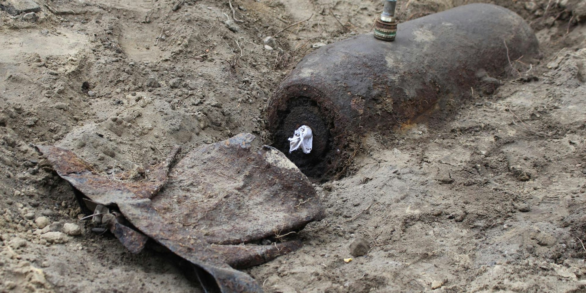 Bombenfund Symbolbild