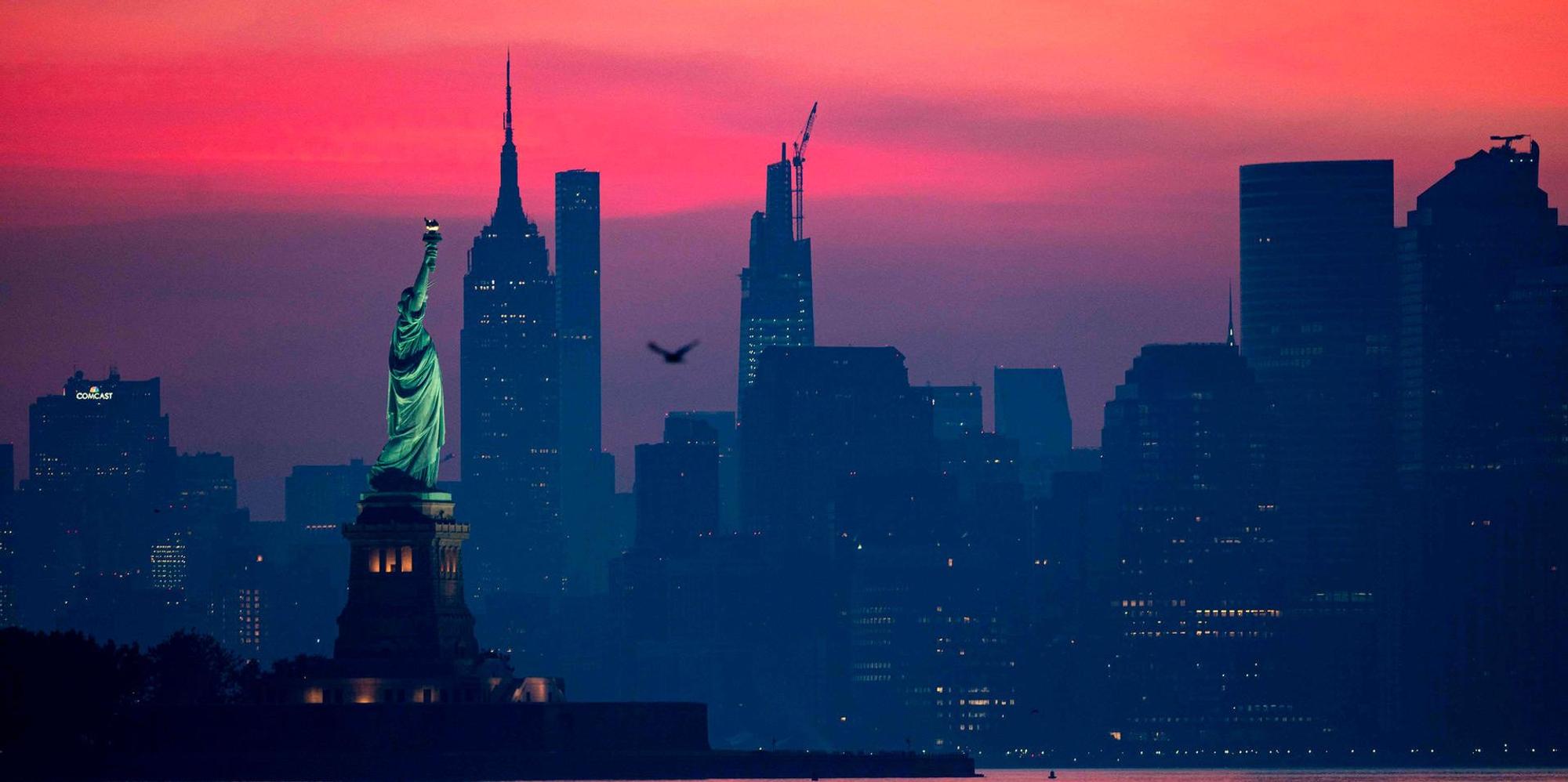 Manhattan New York Skyline afp