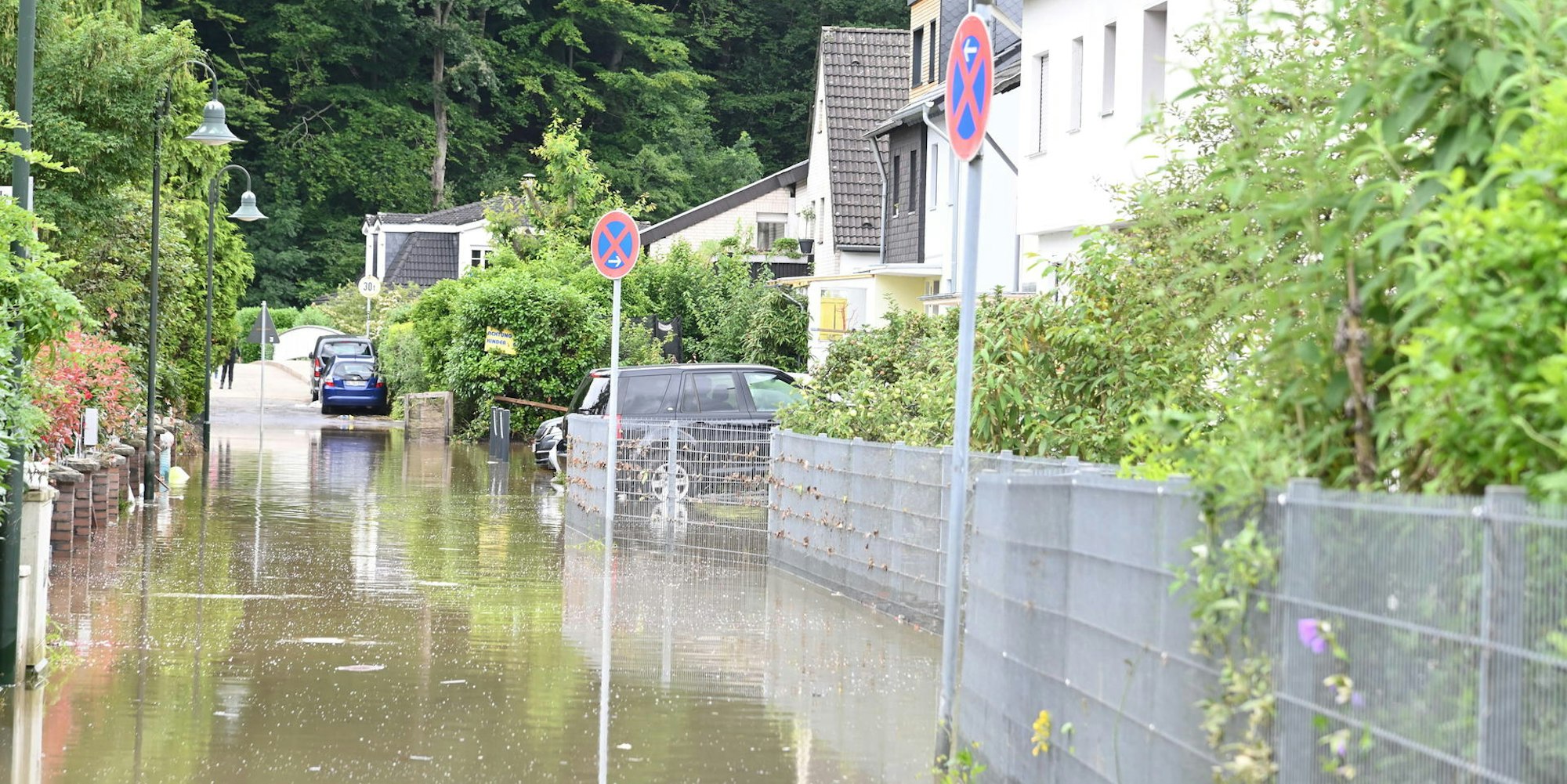 Hoffnungsthal unter Wasser 220721