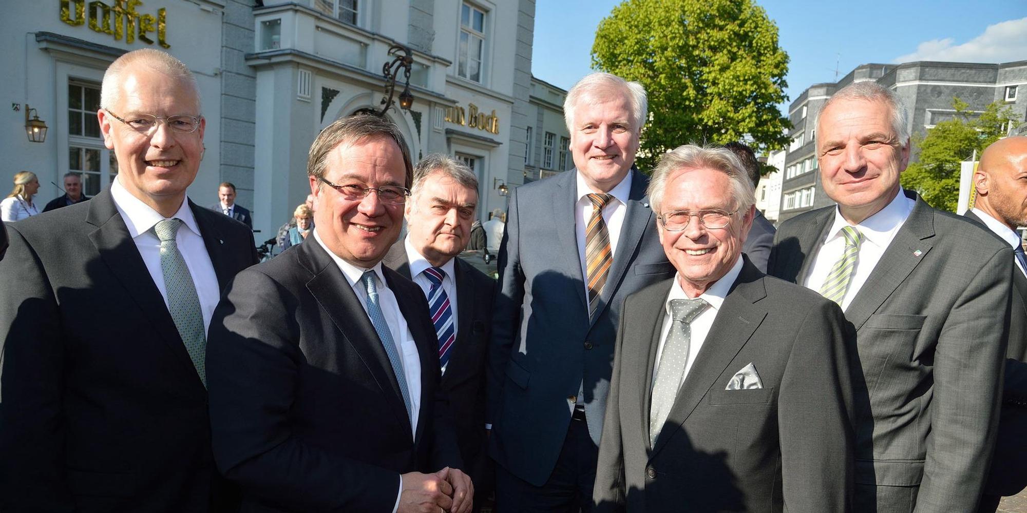 Horst Seehofer in Bergisch Gladbach