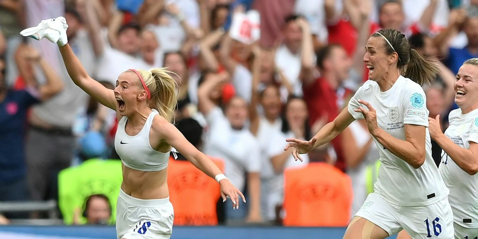 Kelly feiert den Siegtreffer