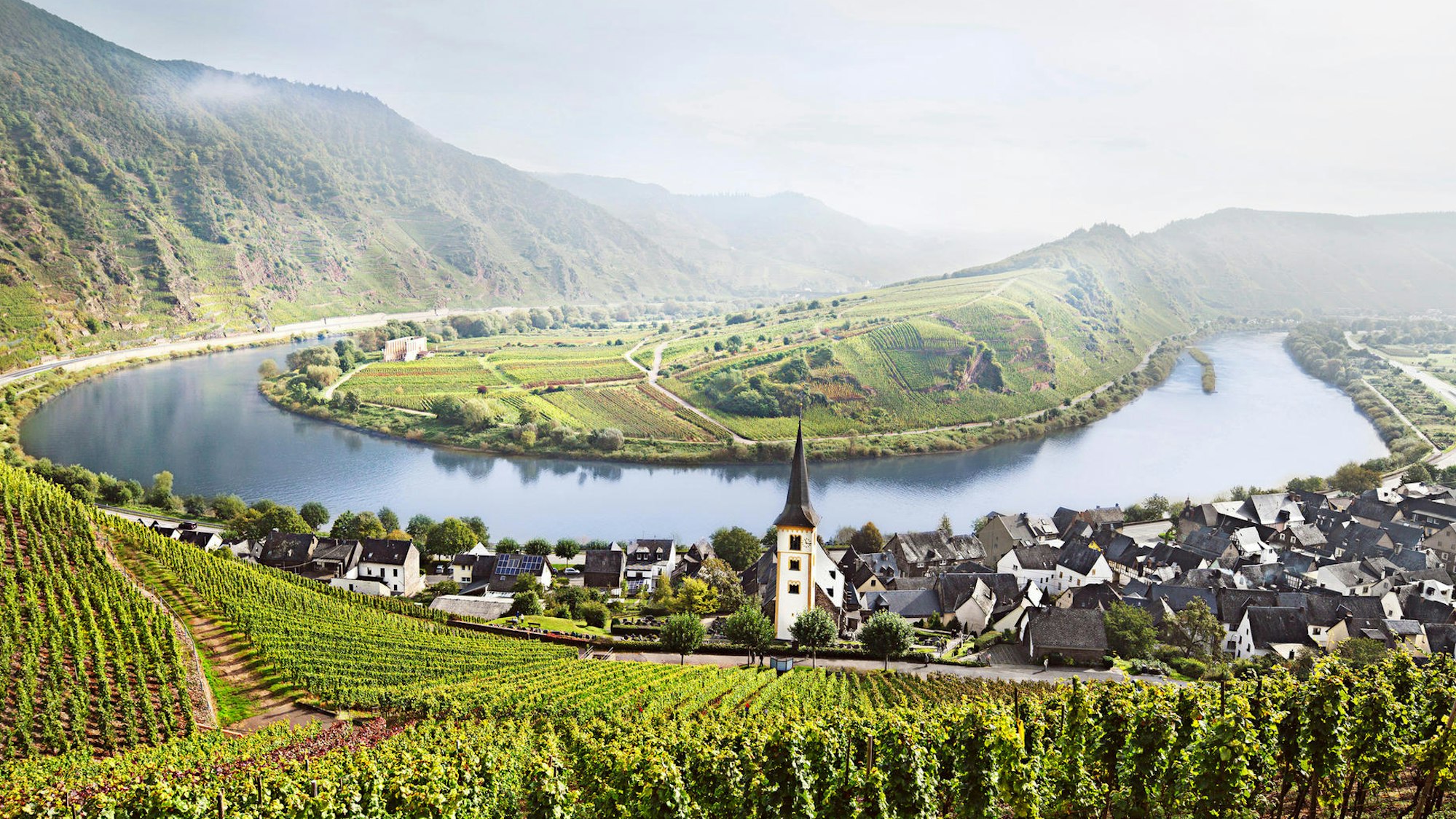 Moselschleife Weingebiete