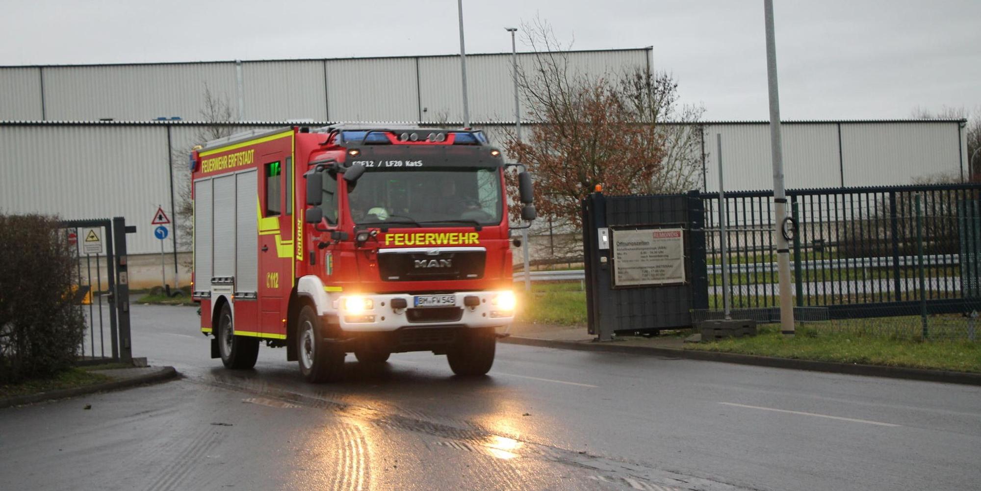 Erftstadt Feuer Remondis