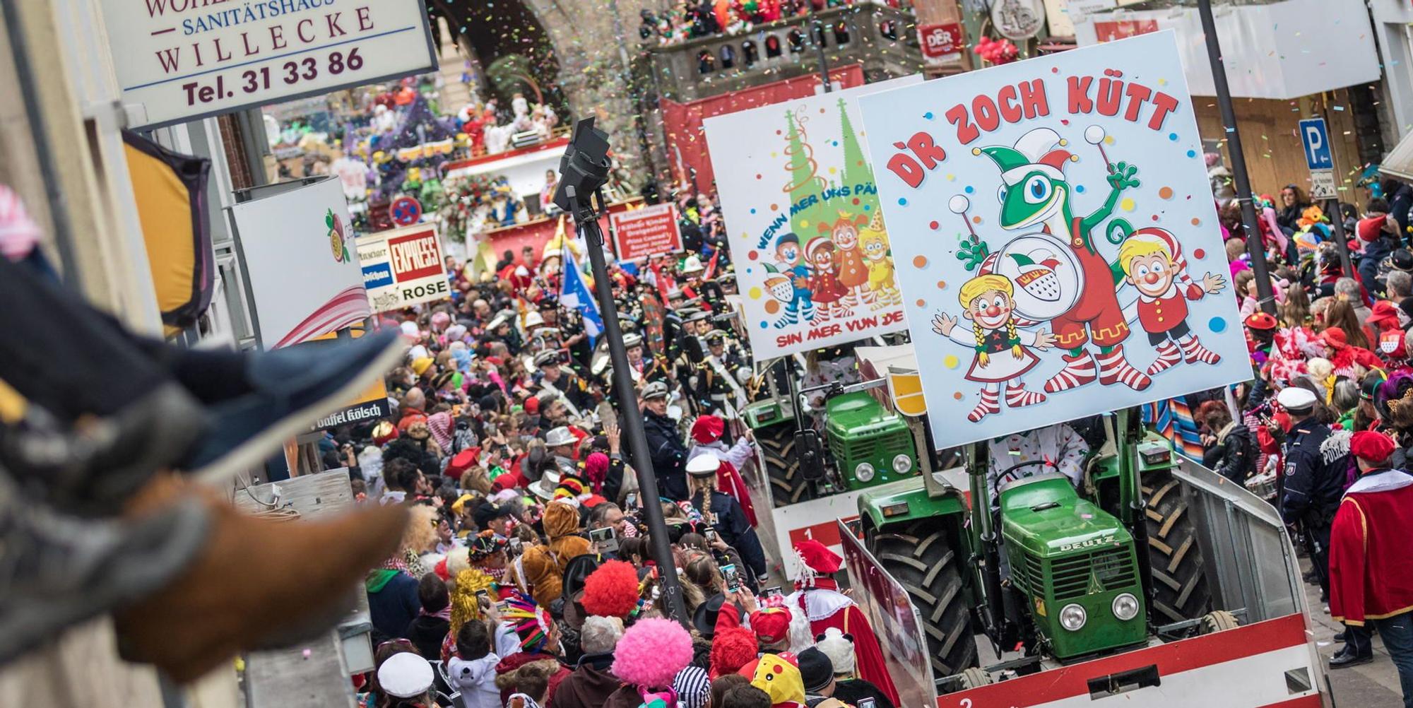 Rosenmontagszug 2019 Köln Severingstraße