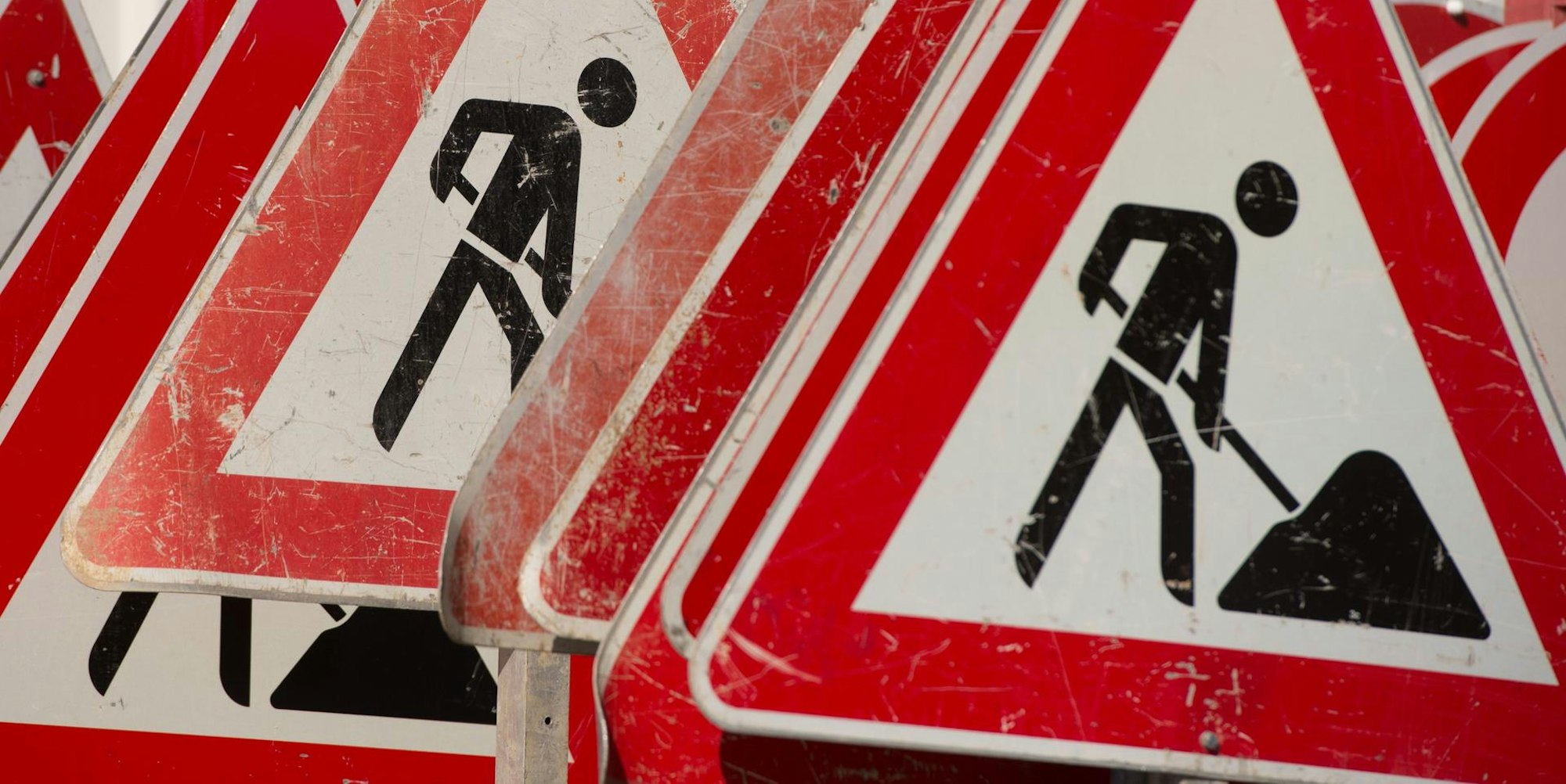 Dauerbaustellen Symbolbild
