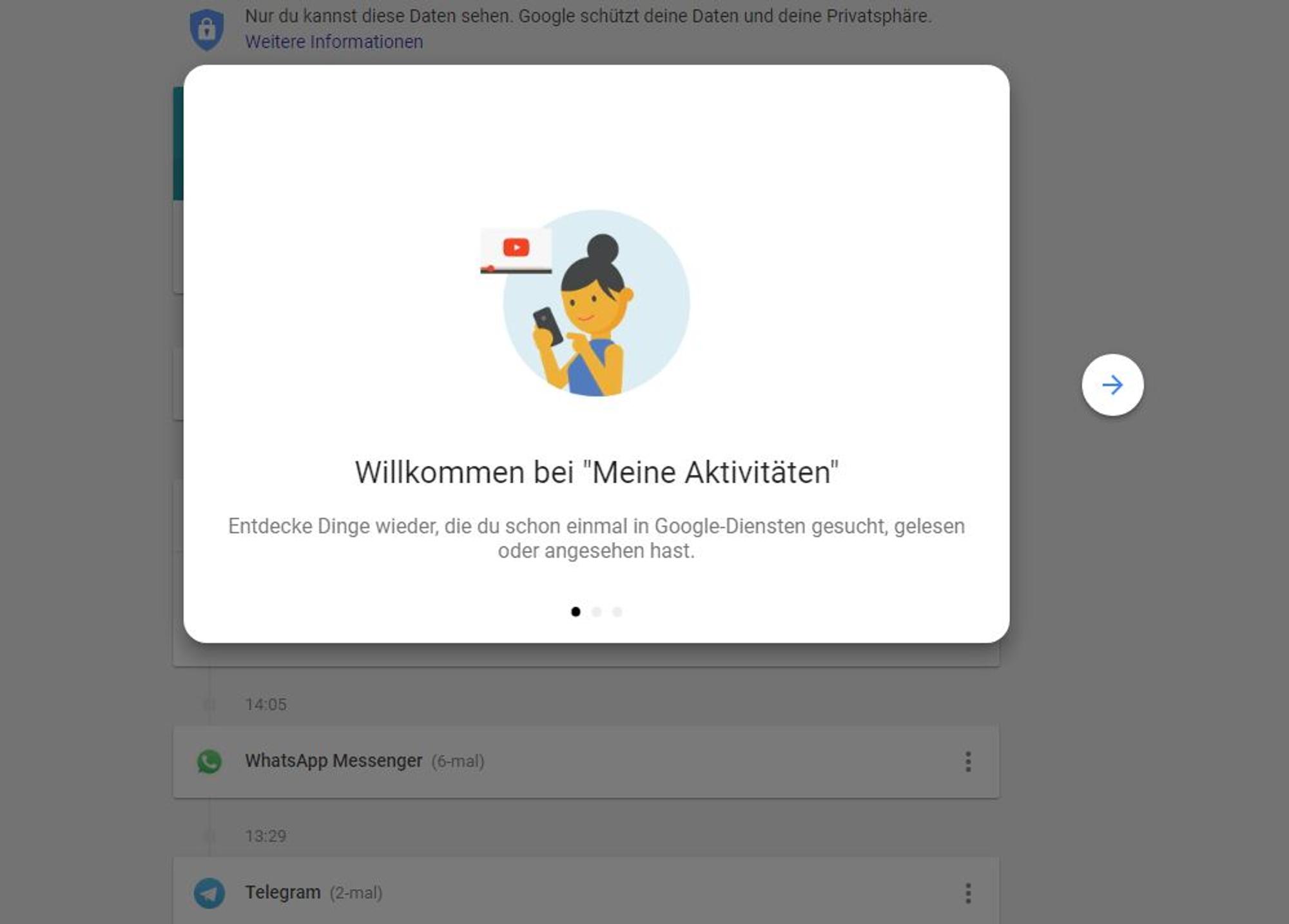 was google alles weiß