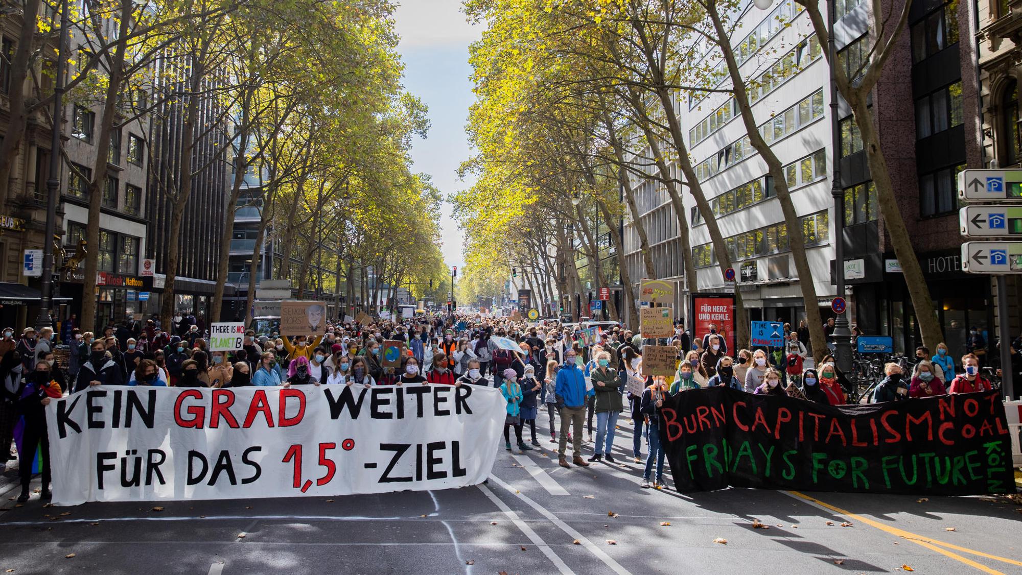 Klimademo Köln FFF Archiv dpa