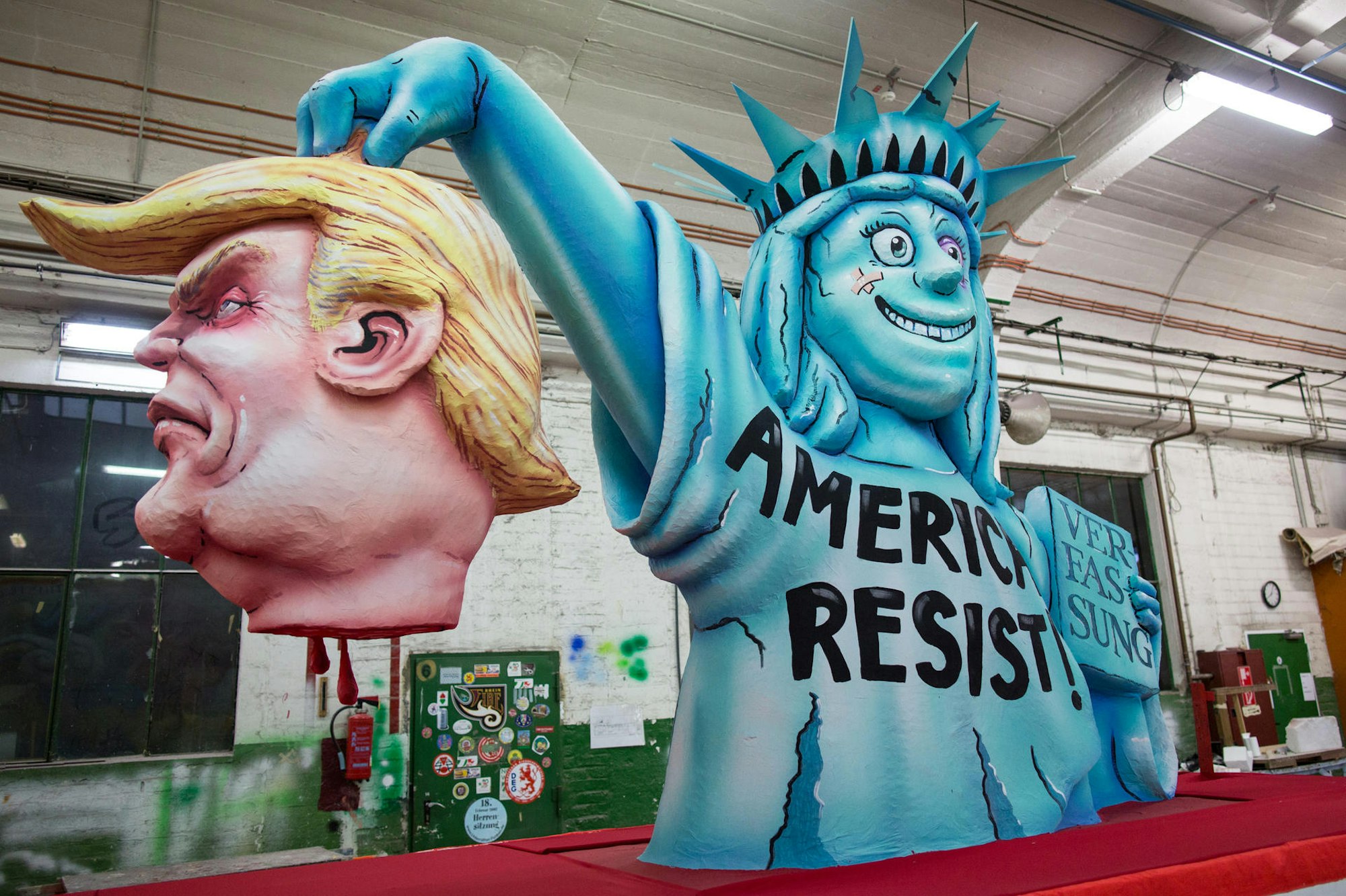 Geköpft Trump