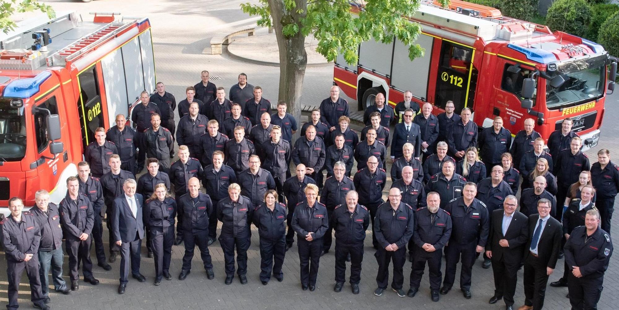 Feuerwehr-Medaillen Leichlingen