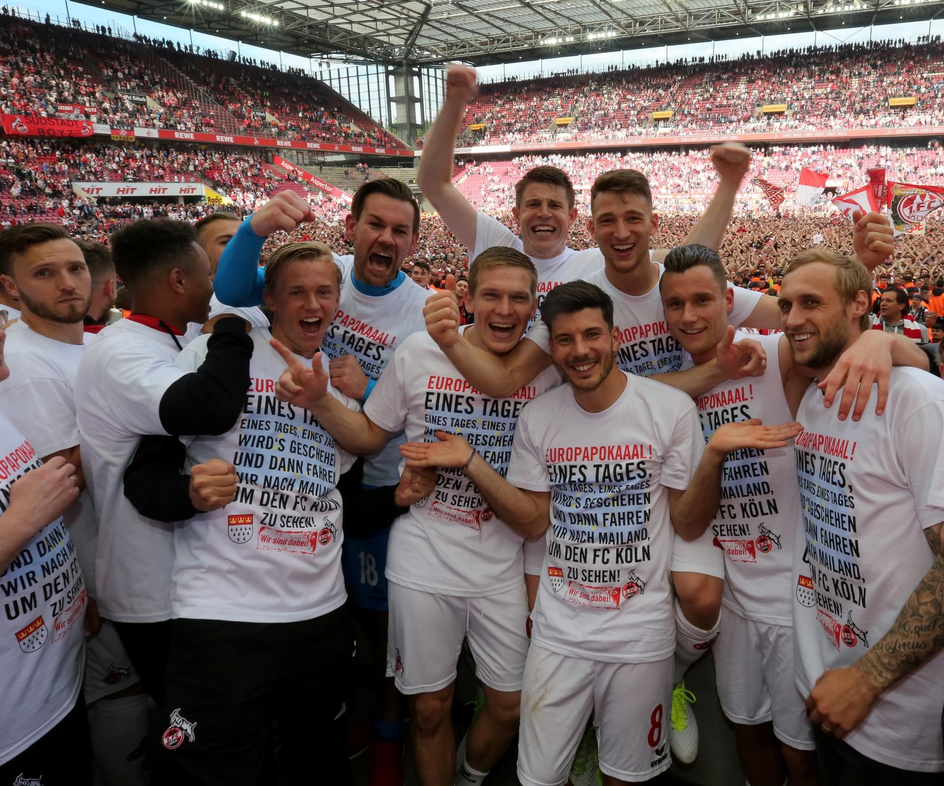 1. FC Köln Platzsturm Mainz 05 1