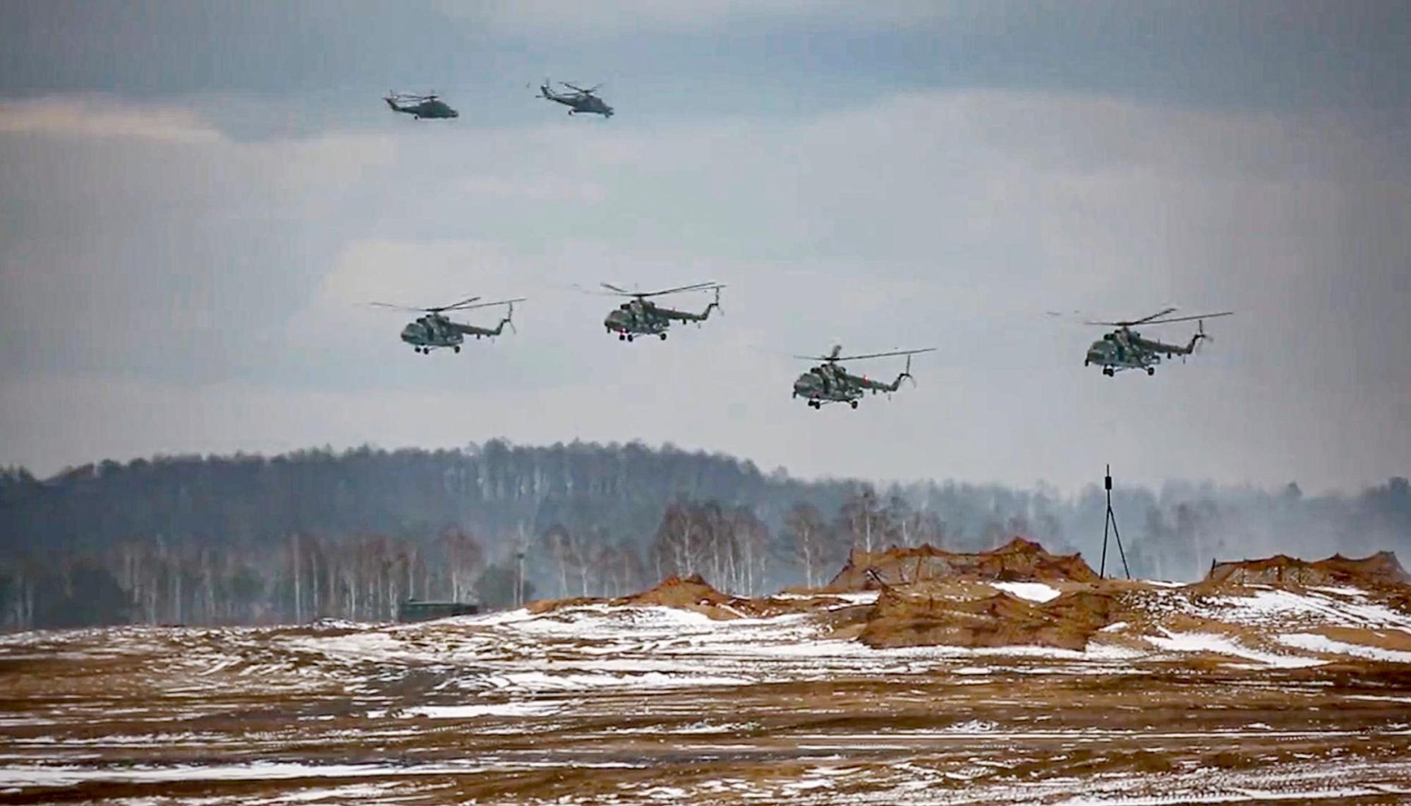 Ukraine Konflikt Hubschrauber