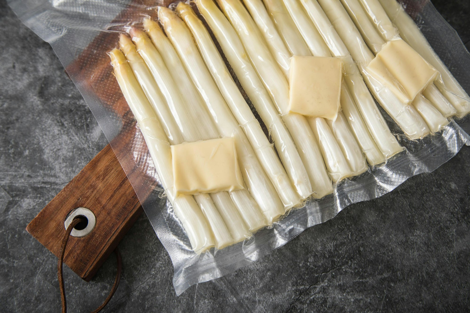 spargel verpackt