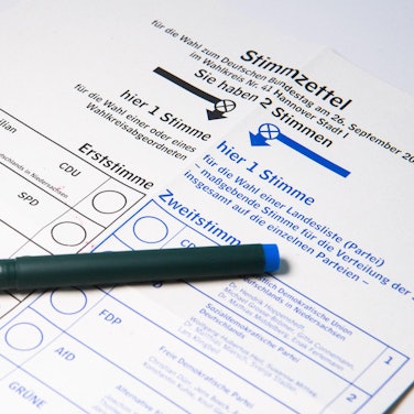 Bundestagswahl Symbol 200821