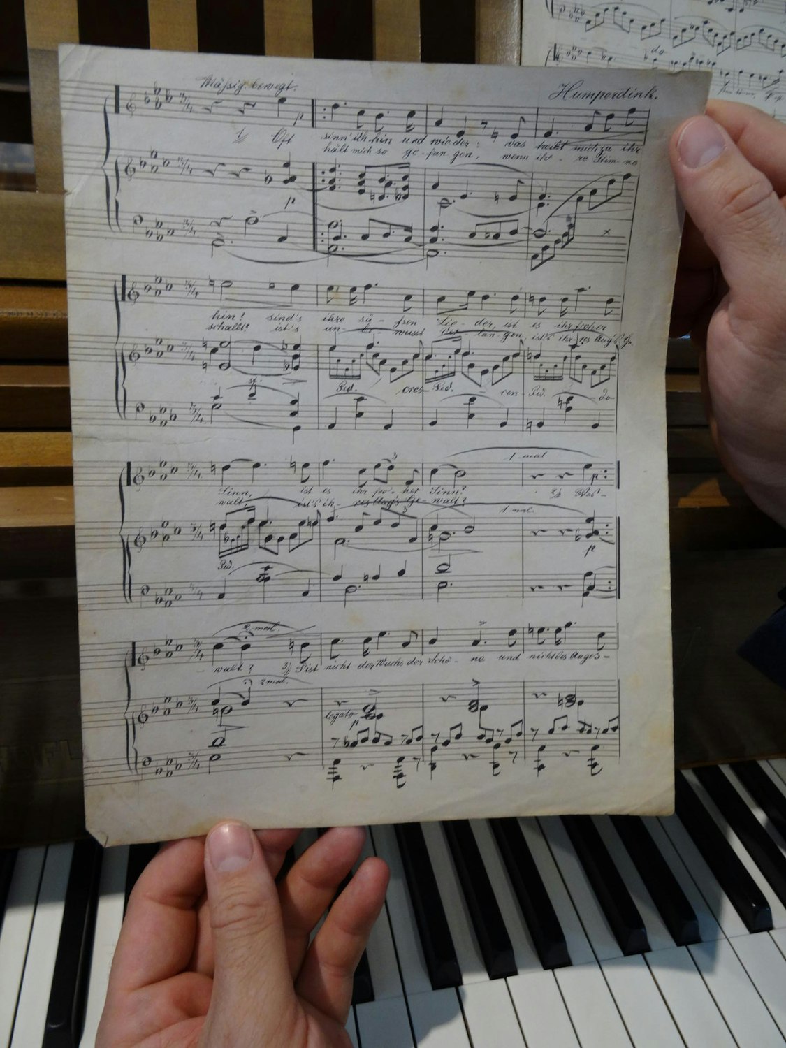 Humperdinck_Manuskript2