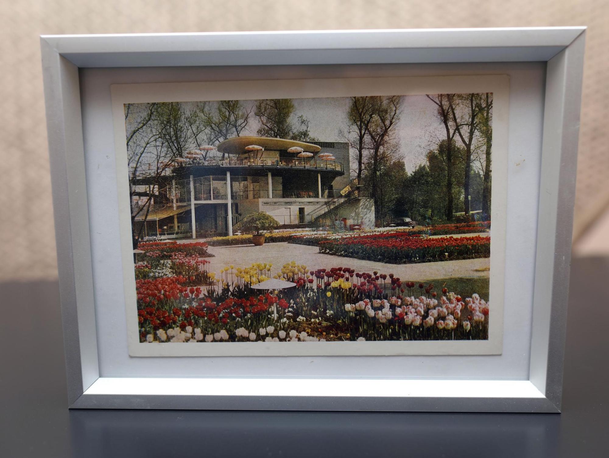 Parkcafe Postkarte