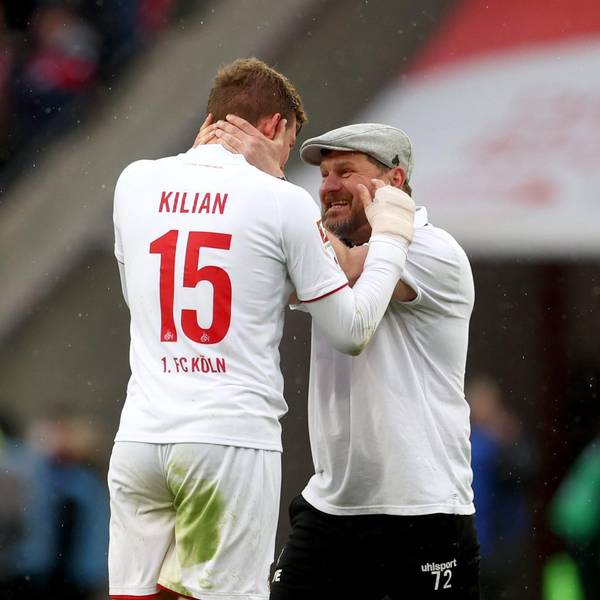Kilian jubelt mit Baumgart