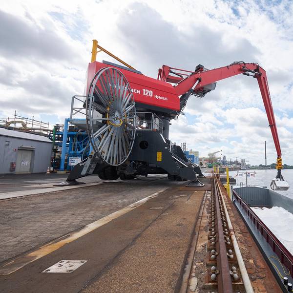 Schiff Leverkusen Covestro Salz Wasserstoff