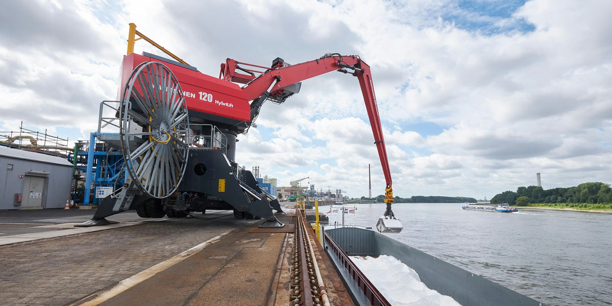 Schiff Leverkusen Covestro Salz Wasserstoff