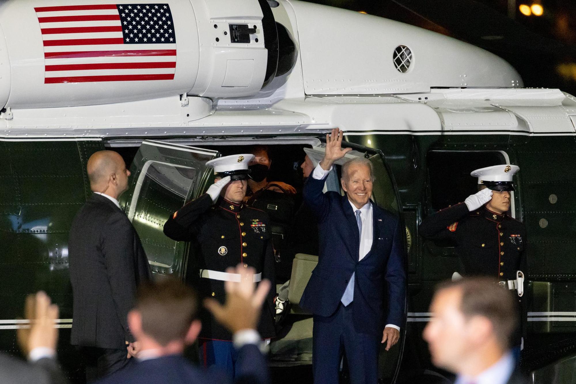 Joe Biden Ankunft München