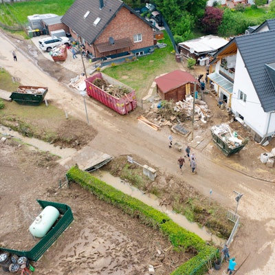 Unwetter Zerstörung Hennef