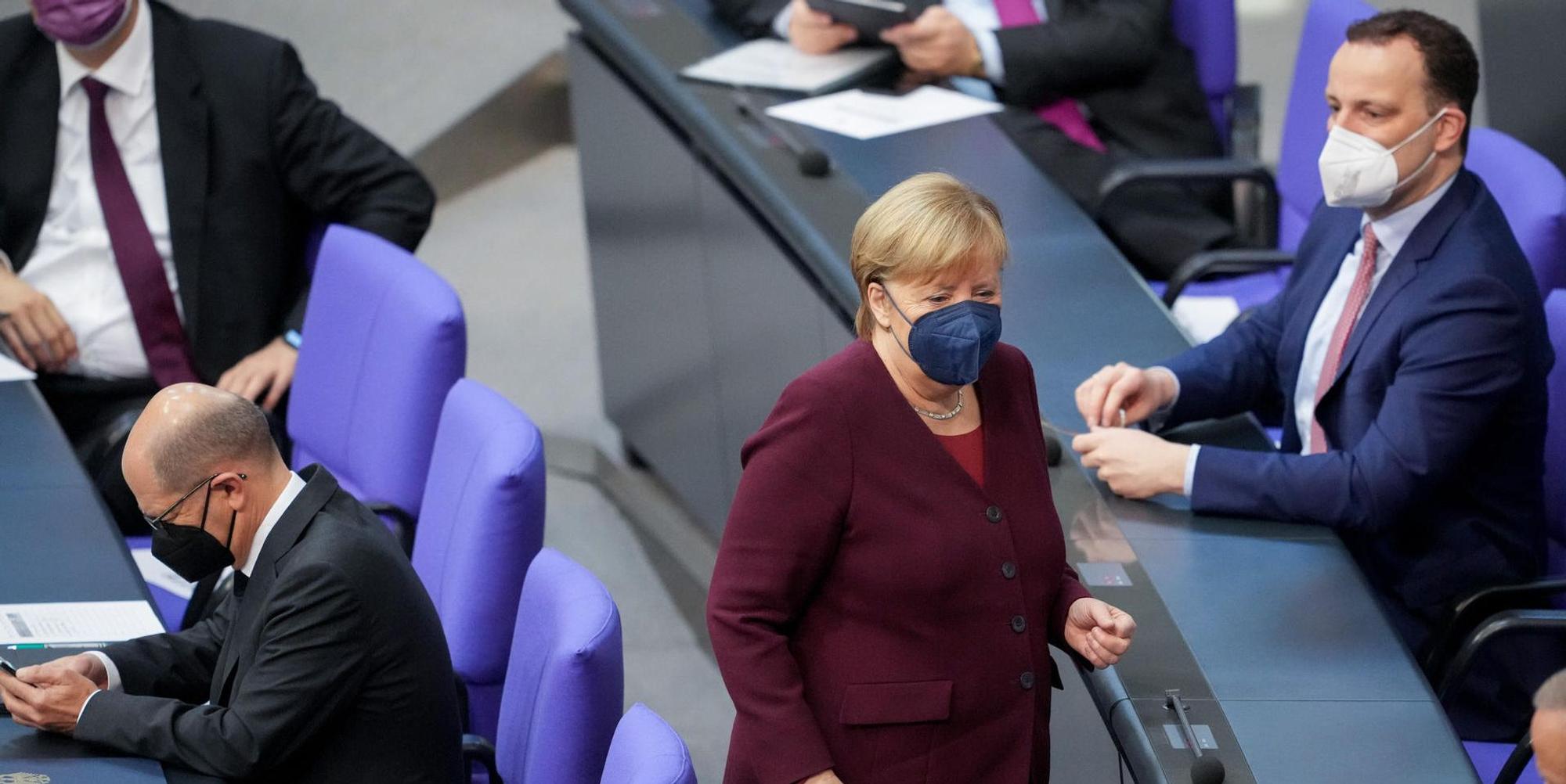 Merkel Spahn Scholz