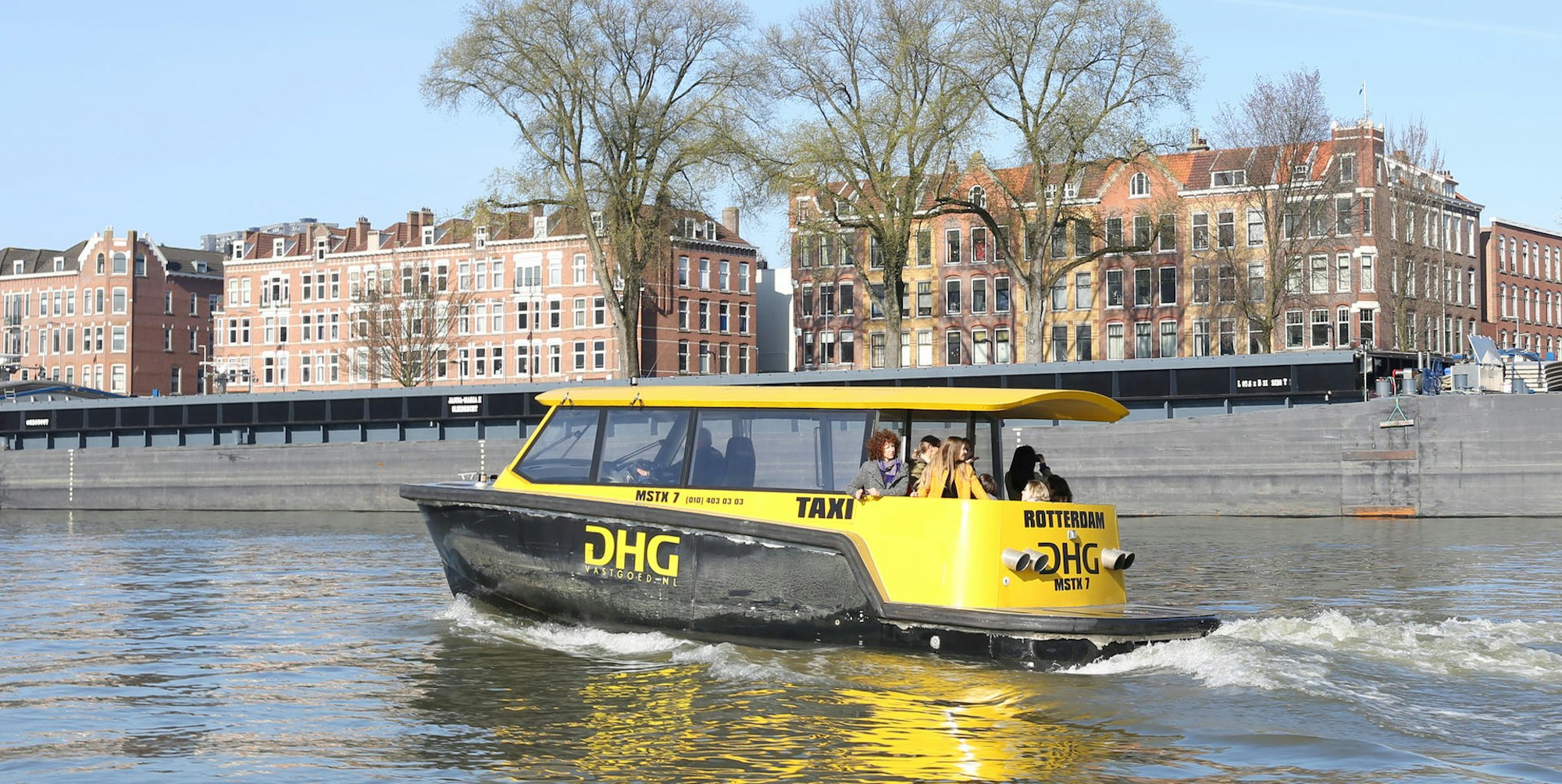 Wassertaxi Rotterdam dpa