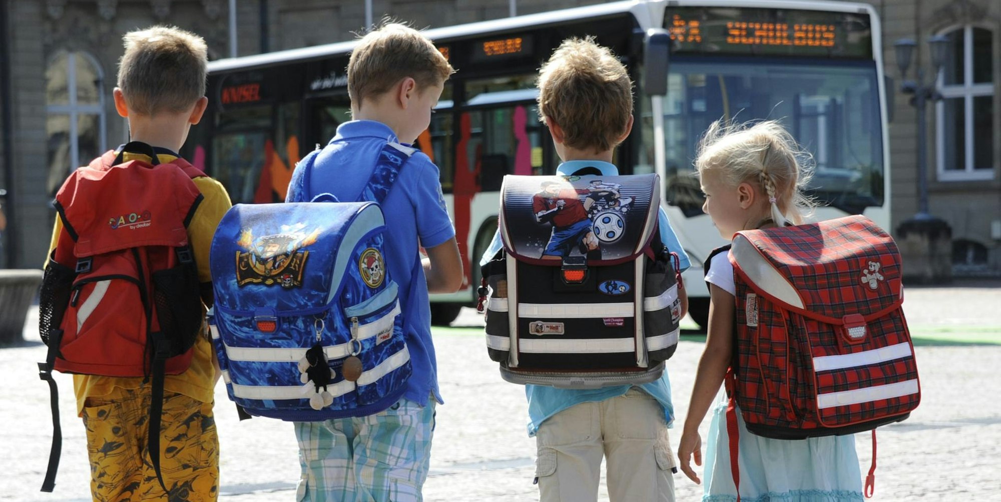 Schulweg dpa