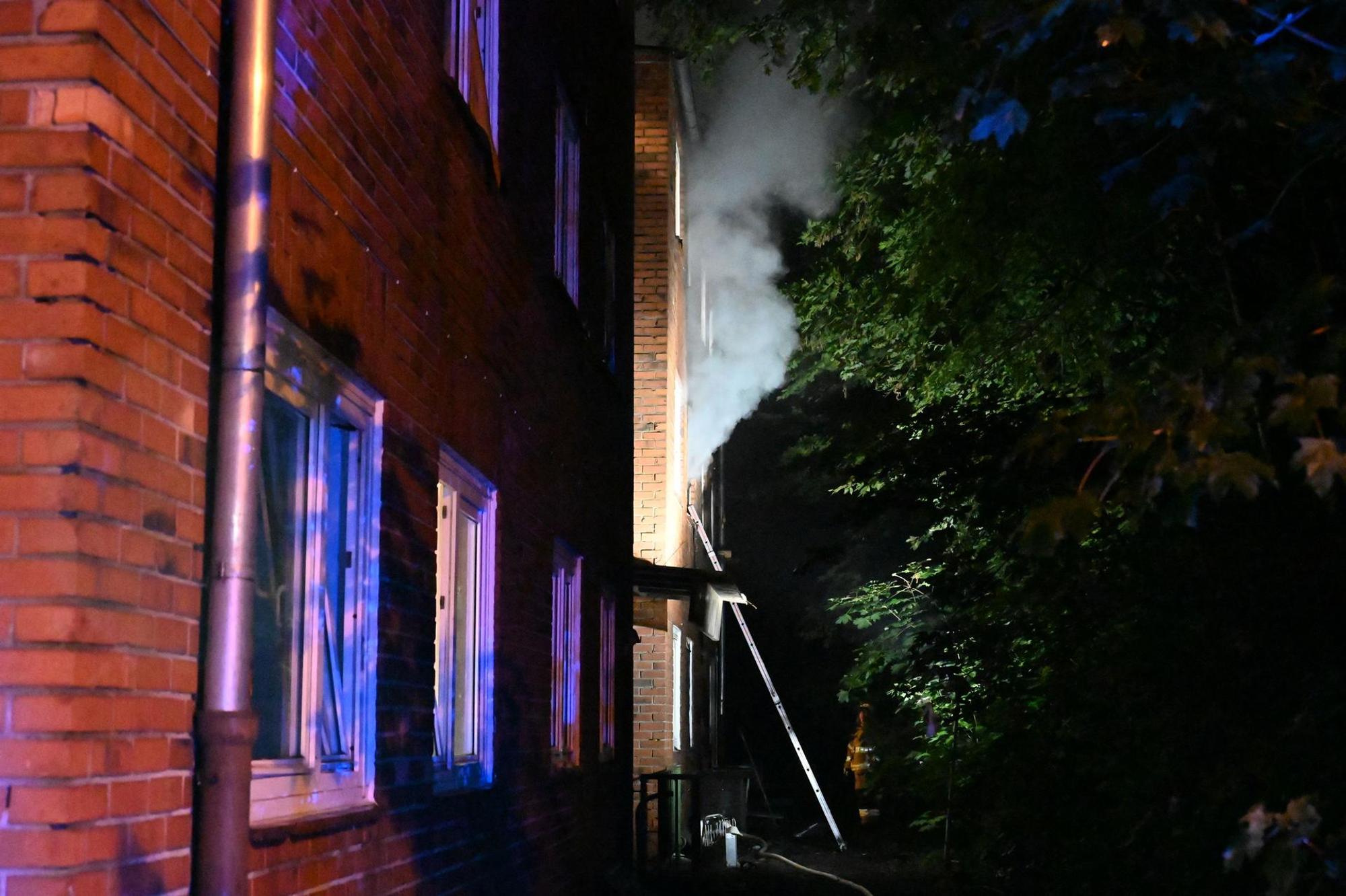 Feuer GEflüchtetenunterkunft Frechen II