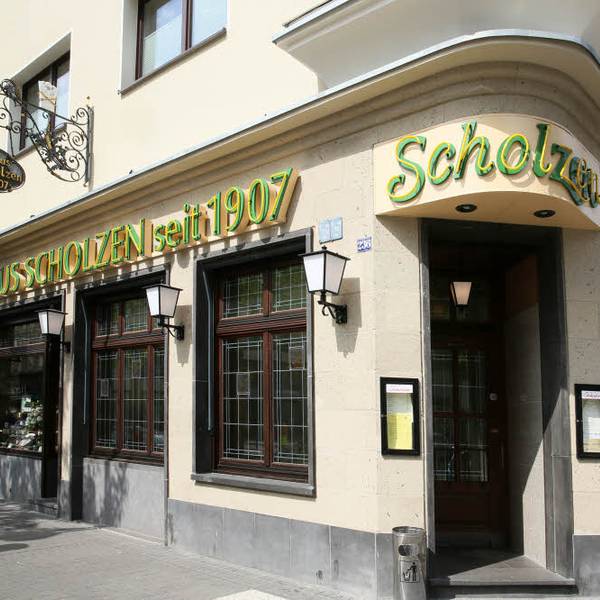 Haus Scholzen von außen.
