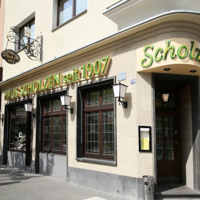 Haus Scholzen von außen.