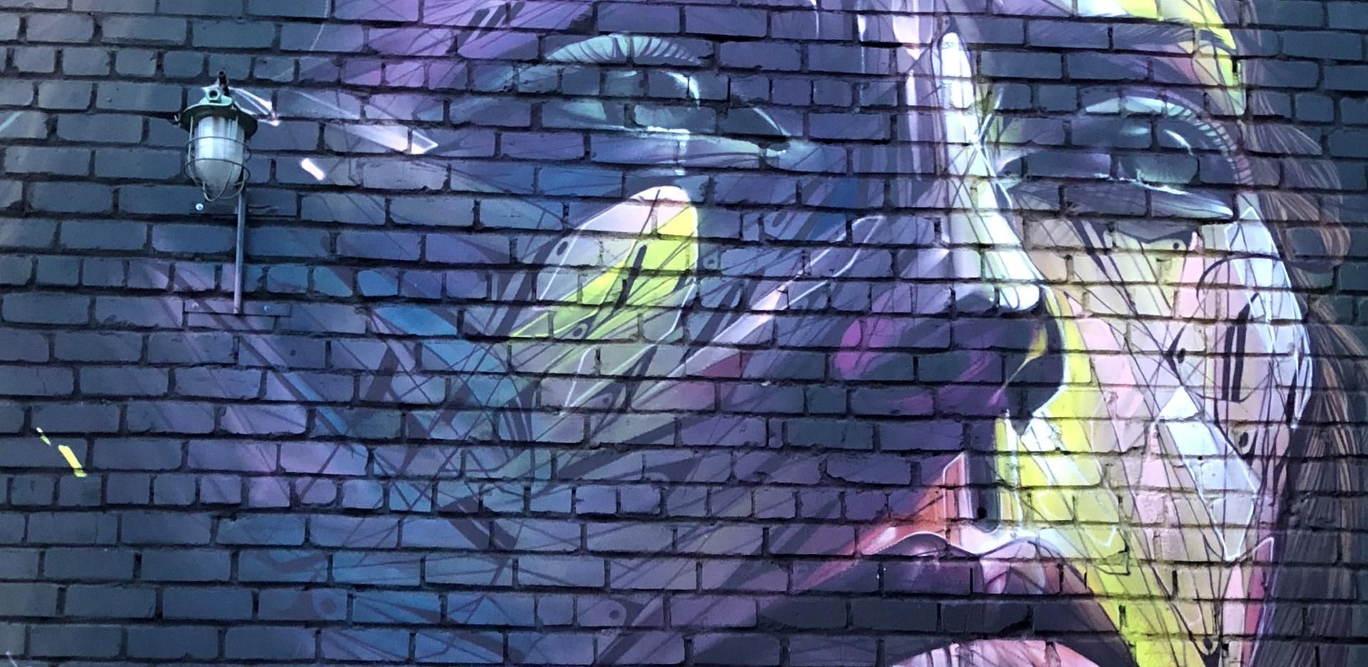 Telliskivi Mauergraffitti