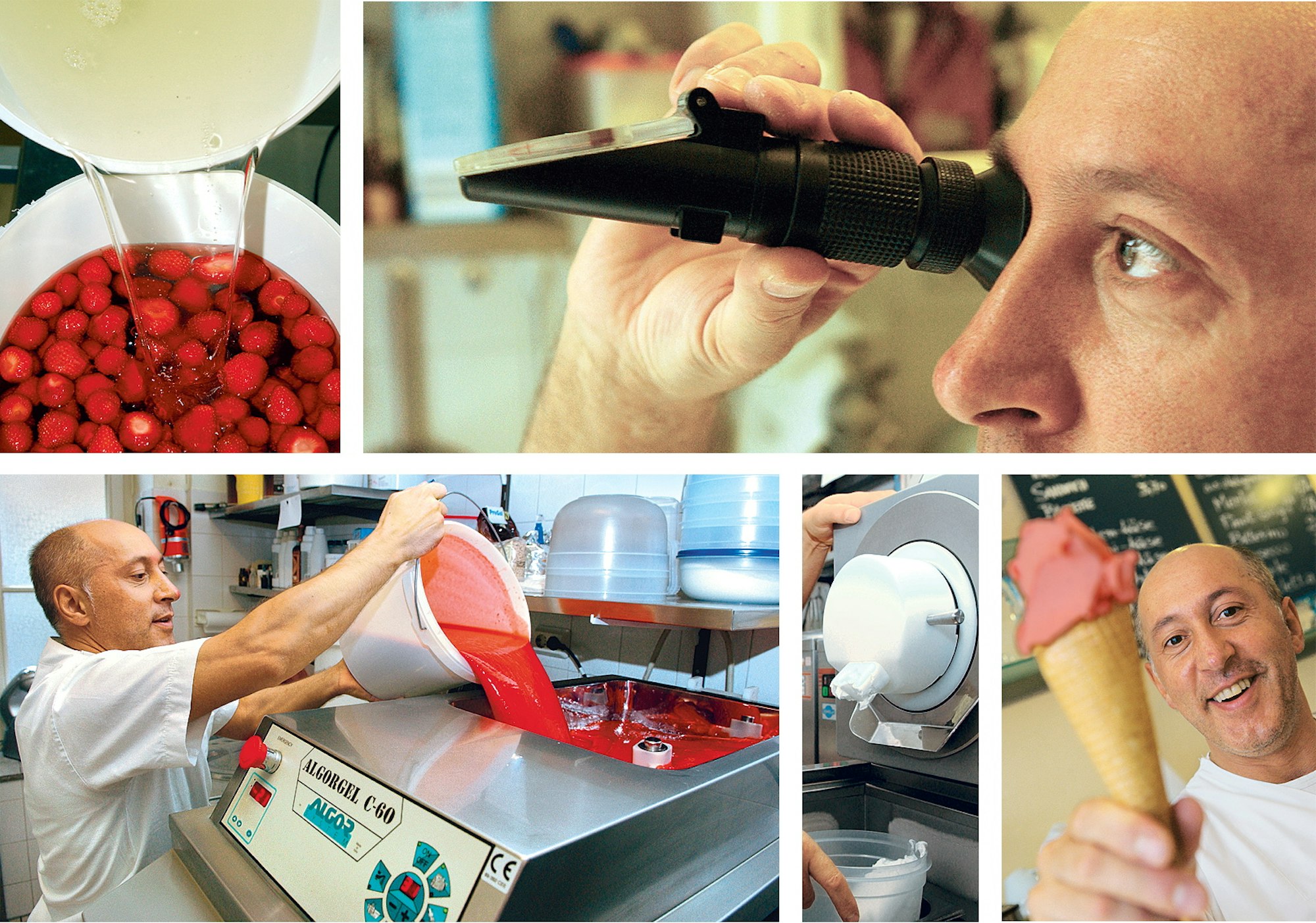 Il Gelato Worring Eis Kollage