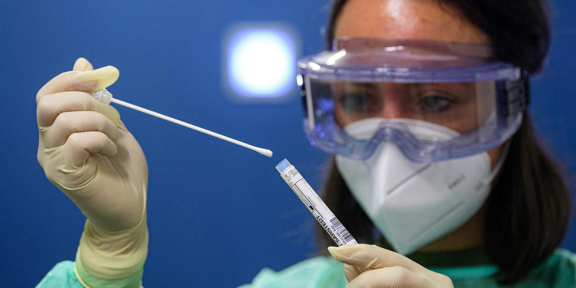 Ärztin Coronatest