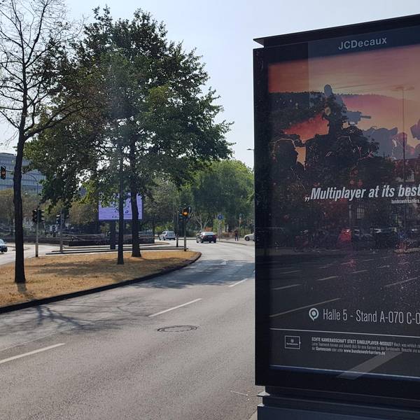 Gamescom Bundeswehr-Plakat 2