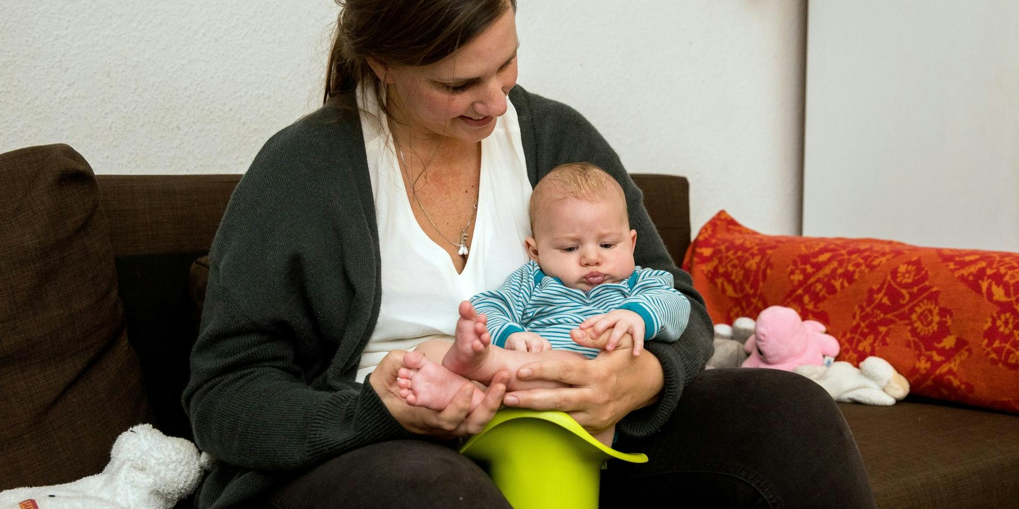 Vera Witsch mit Sohn Fred