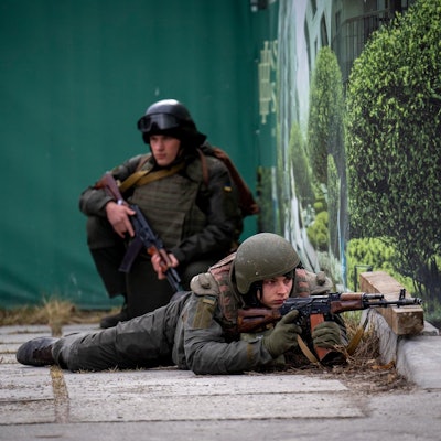 Ukrainische Soldaten