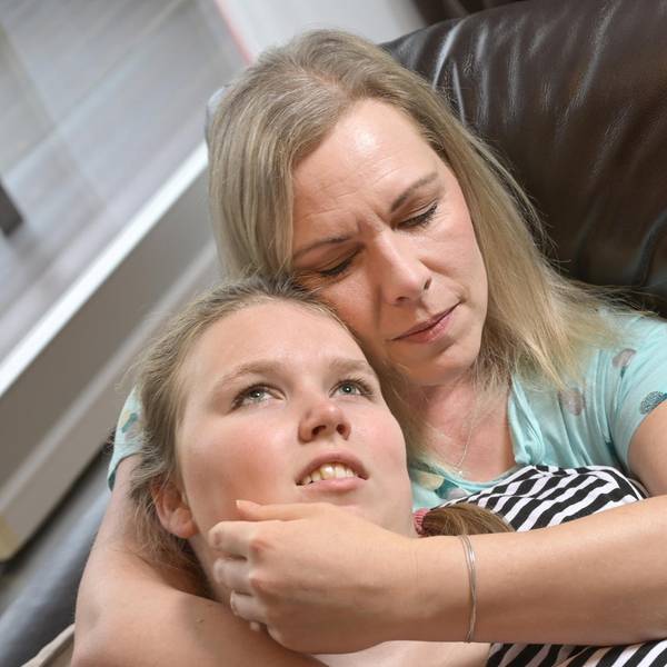Kinderdemenz Vanessa und Mutter Madeleine