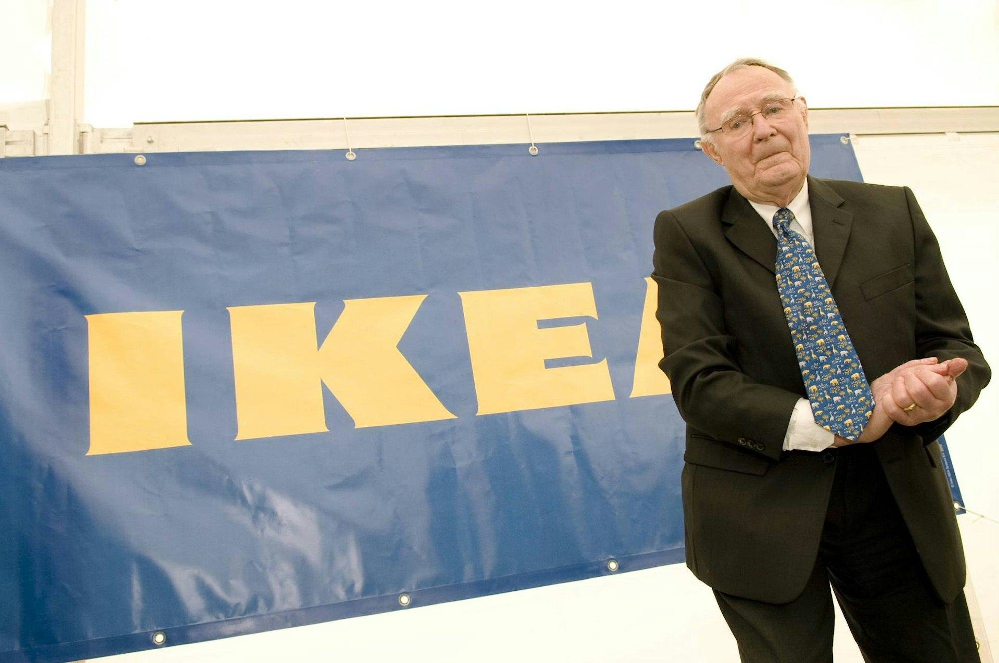 Ingvar Kamprad PIC dpa Toten