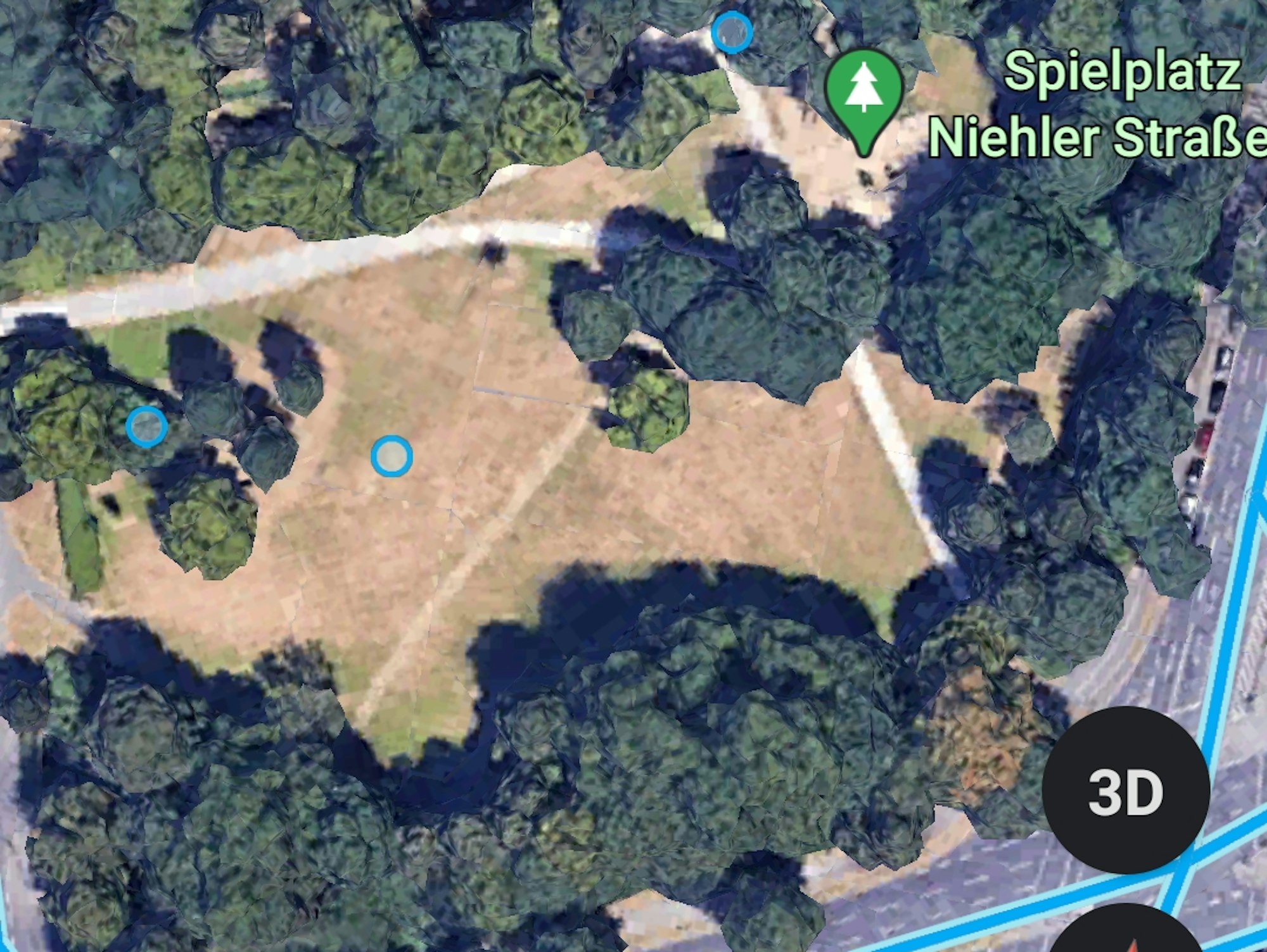 Trampelpfade Niehler Spielplatz