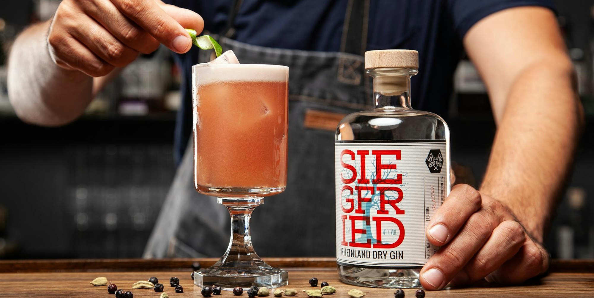 Siegfried Dry Gin Cocktail
