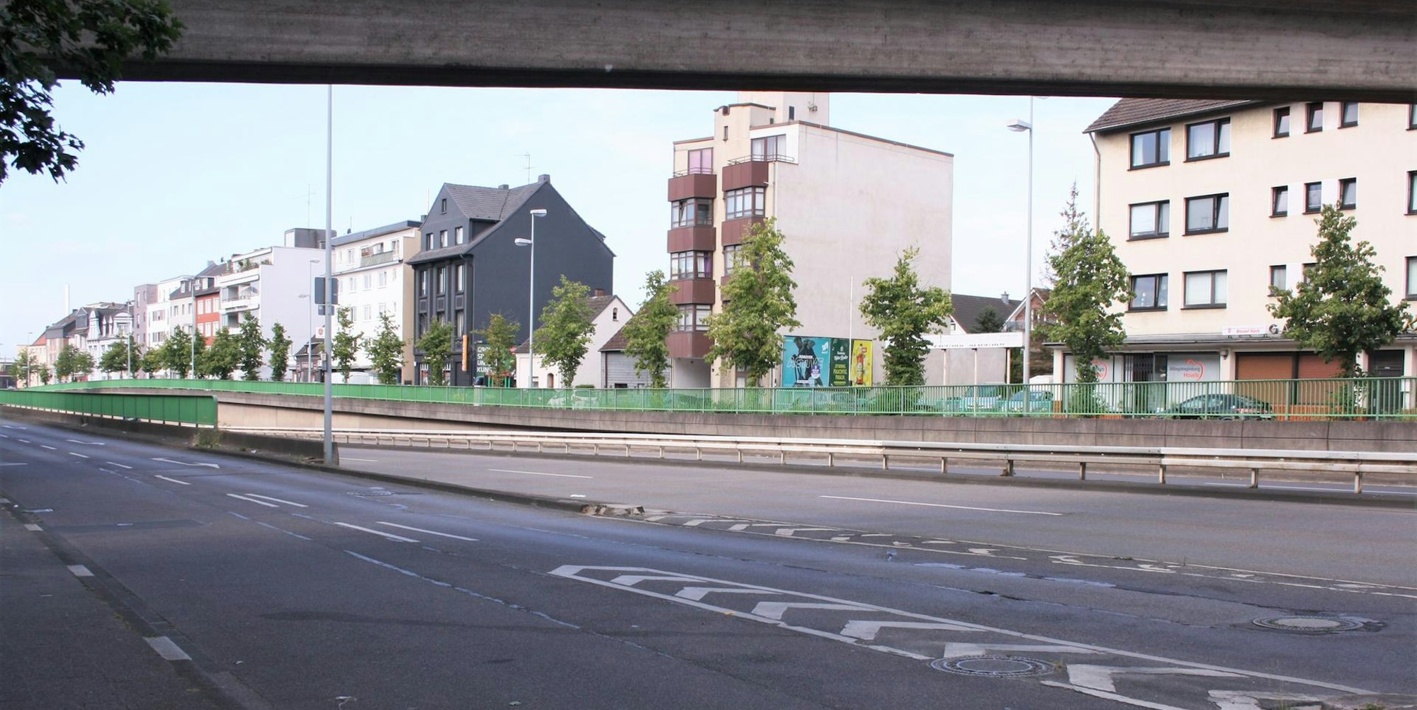 leere Straße