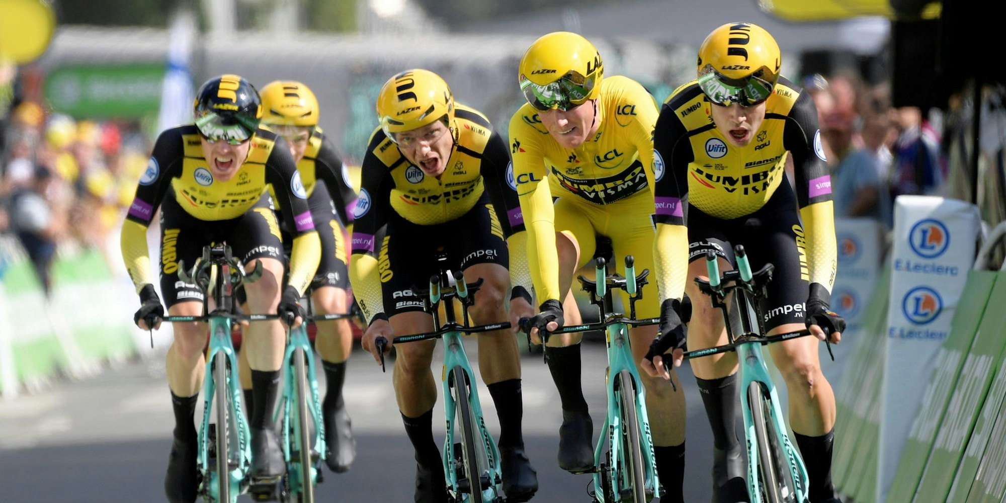 Jumbo Visma Teamzeitfahren
