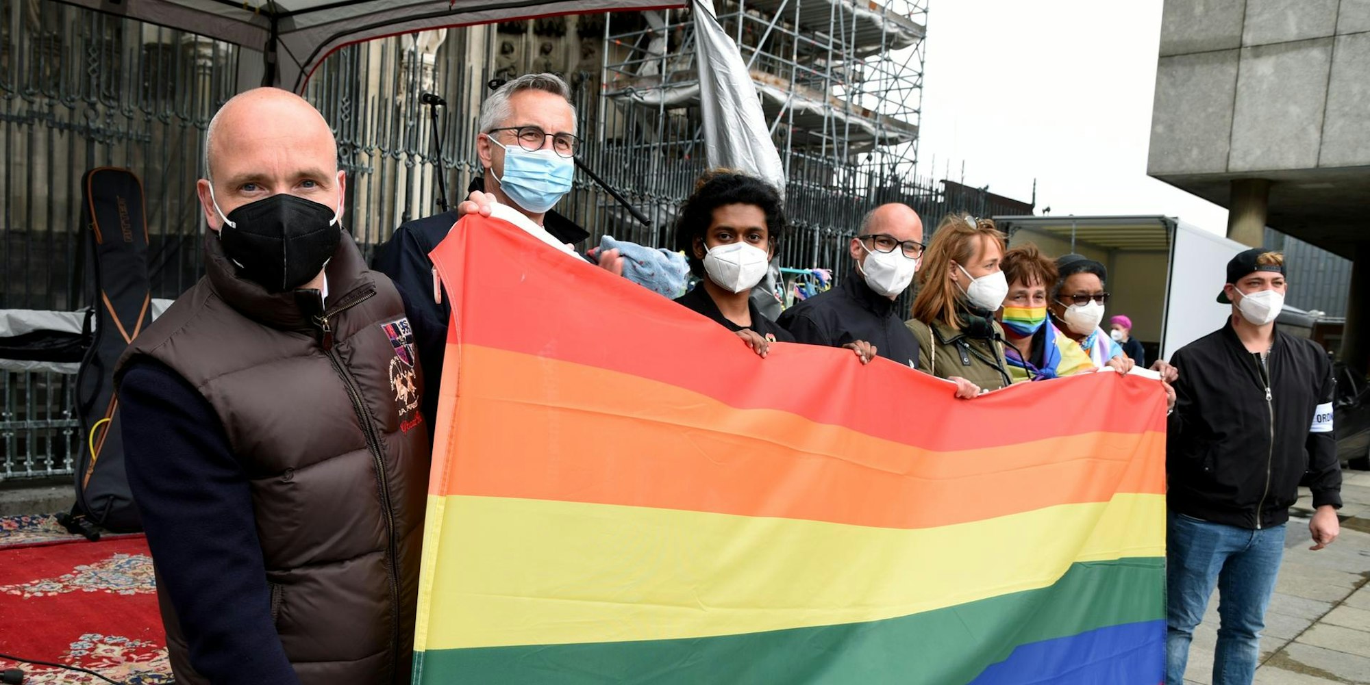 Neue Regenbogenflagge