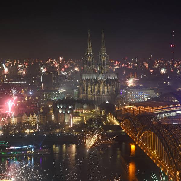Silvester köln dpa
